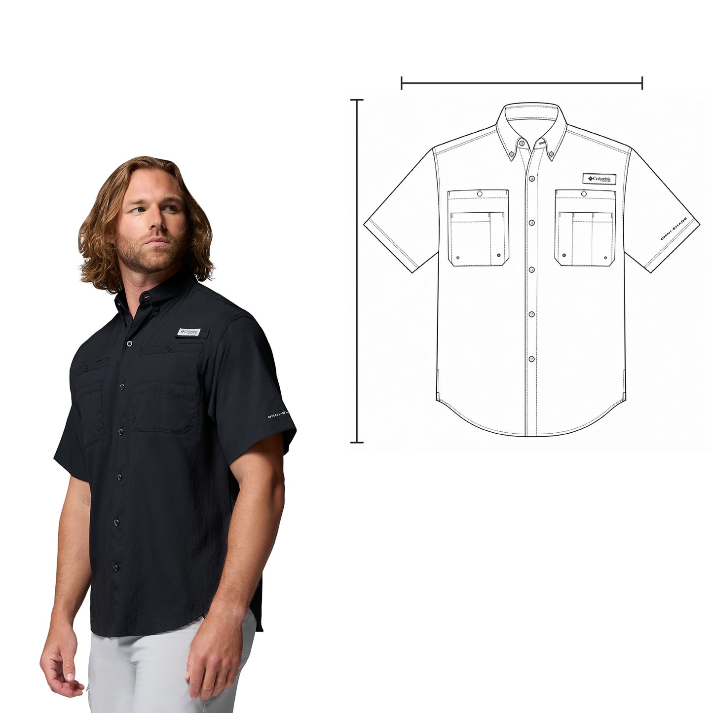 P2 TAMIAMI MEN MC NEGRO-XL