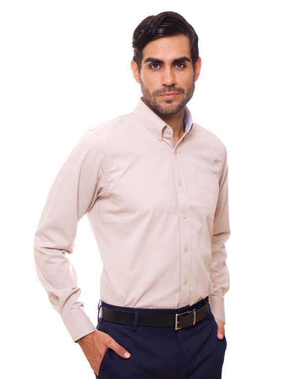 CAMISA GABARDINA B&W