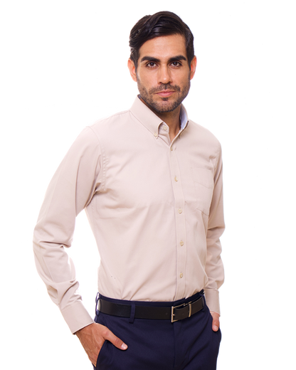 CAMISA GABARDINA B&W