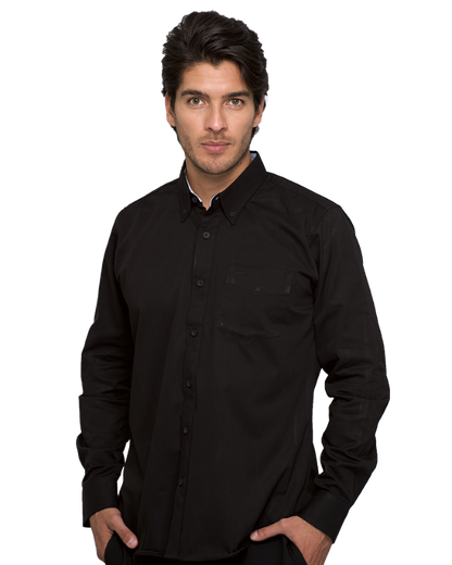 CAMISA GABARDINA B&W