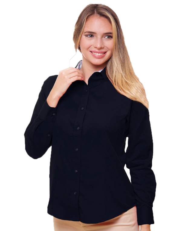 CAMISA GABARDINA B&W