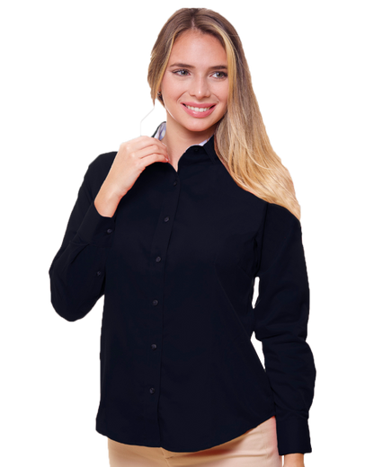 CAMISA GABARDINA B&W