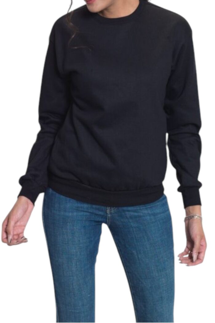 SUDADERA CUELLO REDONDO PZZA