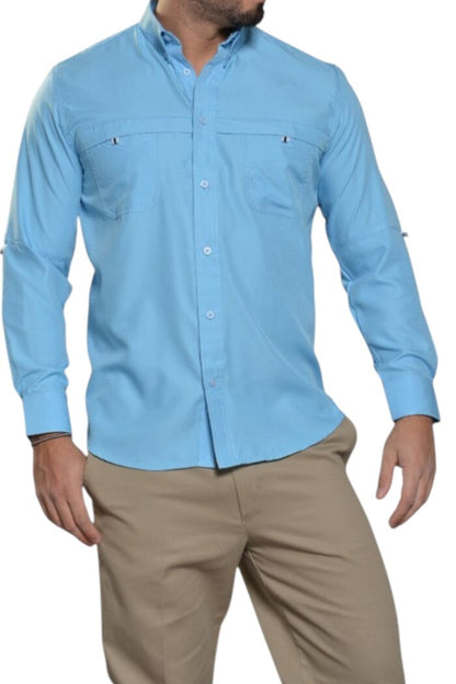 CAMISA PESCADORA MANGA LARGA PZZA