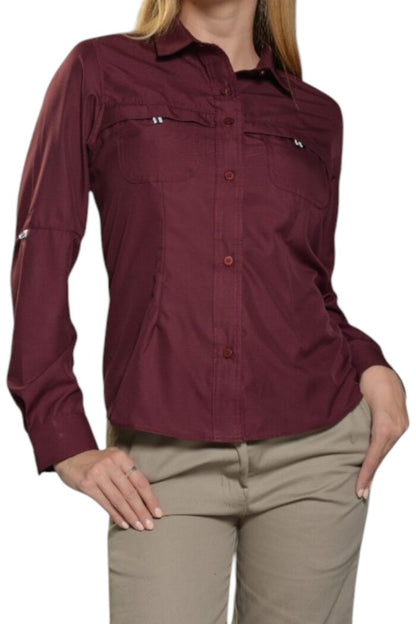 CAMISA PESCADORA MANGA LARGA PZZA