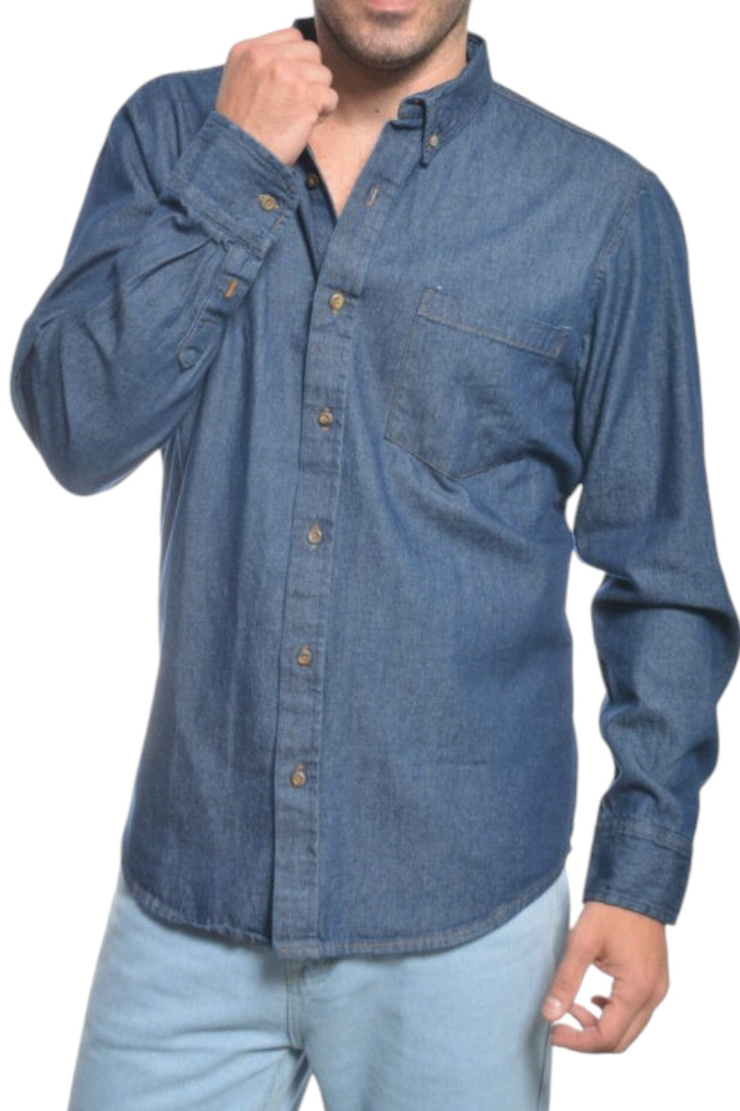 CAMISA MEZCLILLA