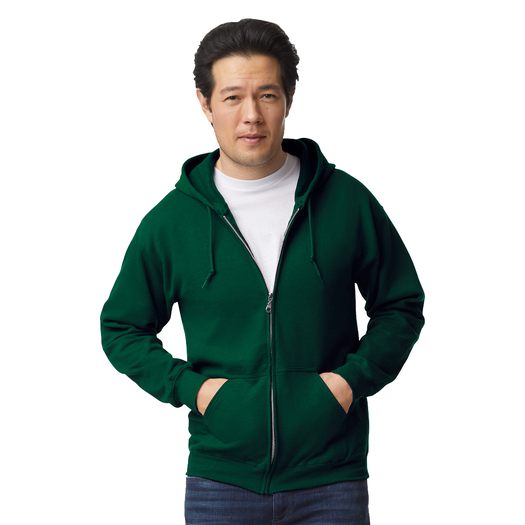 SUDADERA GILDAN C/ CIERRE