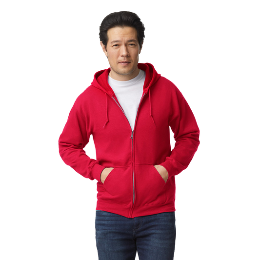 SUDADERA GILDAN C/ CIERRE