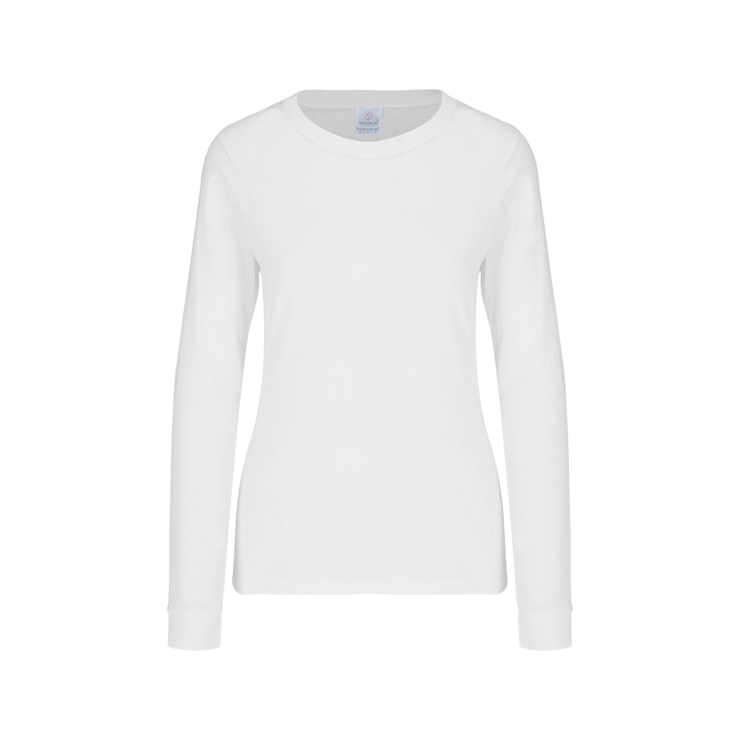 Playera Cuello Redondo Manga Larga Dama