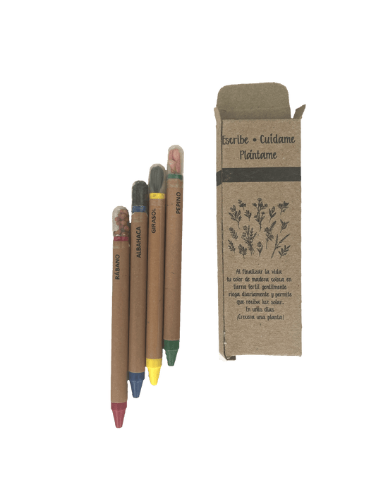 Crayolas con Semilllas (Paquete)