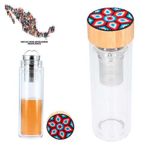 P2 T 116 HUICHOL TRANSPARENTE