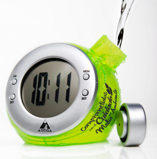 Reloj Funciona C/Agua