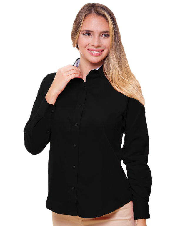 CAMISA GABARDINA B&W