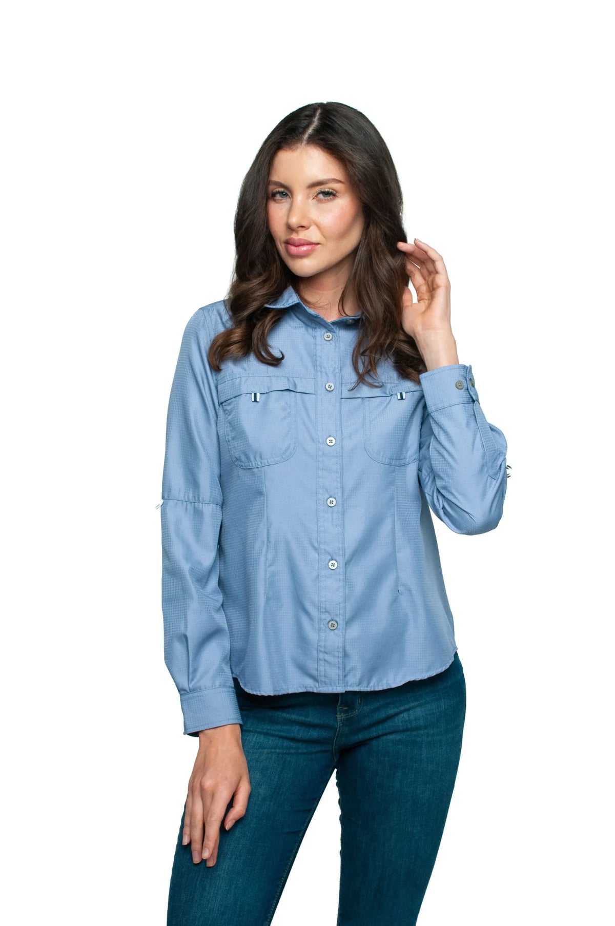 CAMISA PESCADORA MANGA LARGA PZZA