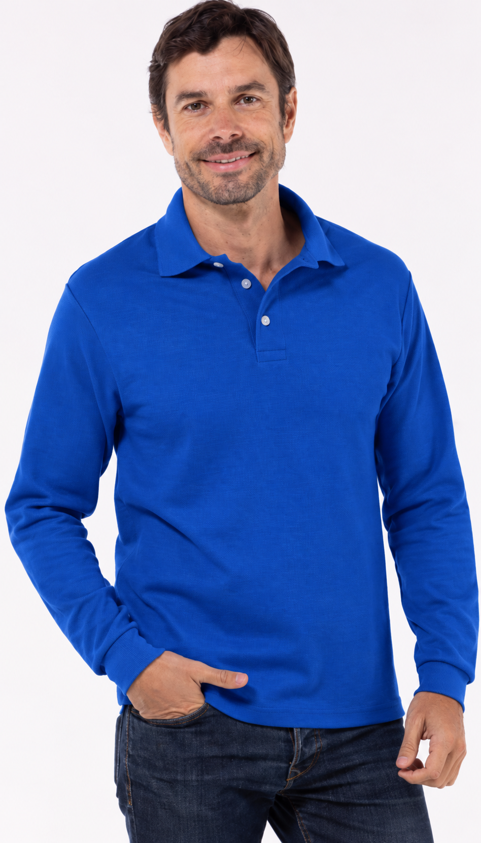MAXIMA DEPORTIVA POLO MANGA LARGA