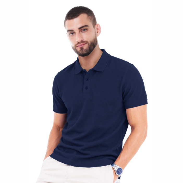 POLO MICRO WAFFLE PLAYERYTEES
