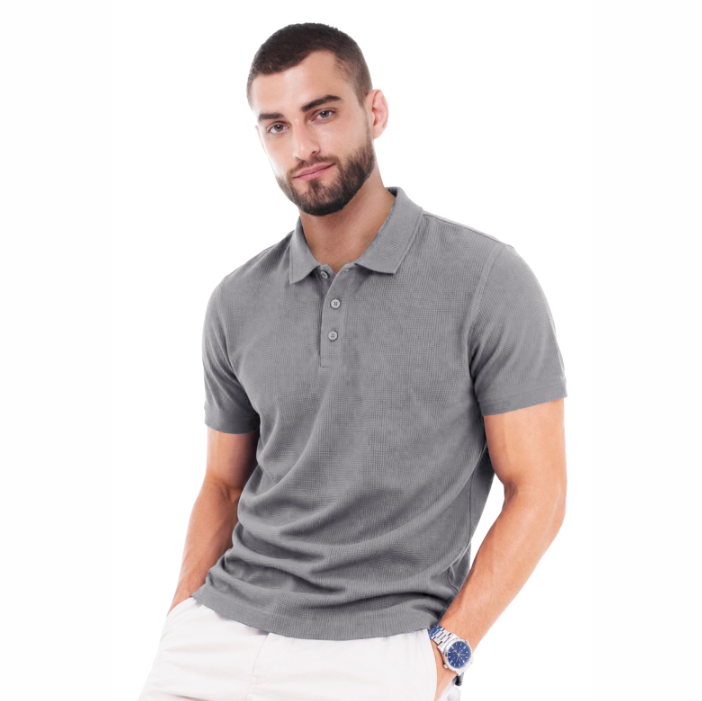 POLO MICRO WAFFLE PLAYERYTEES
