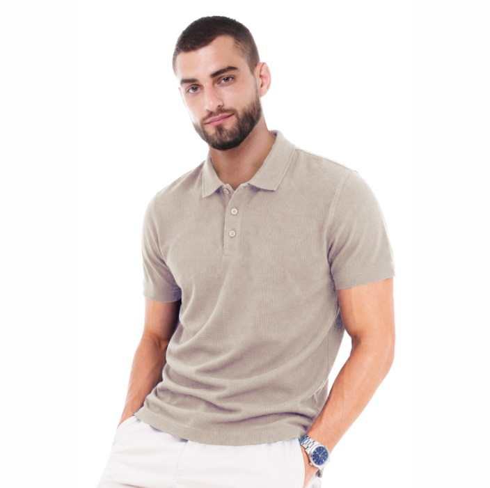 POLO MICRO WAFFLE PLAYERYTEES
