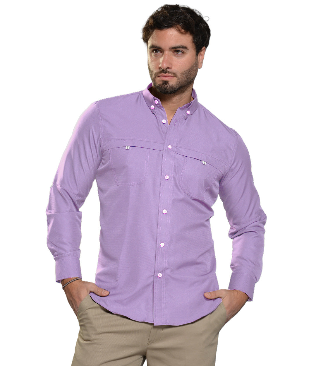 CAMISA PESCADORA MANGA LARGA PZZA