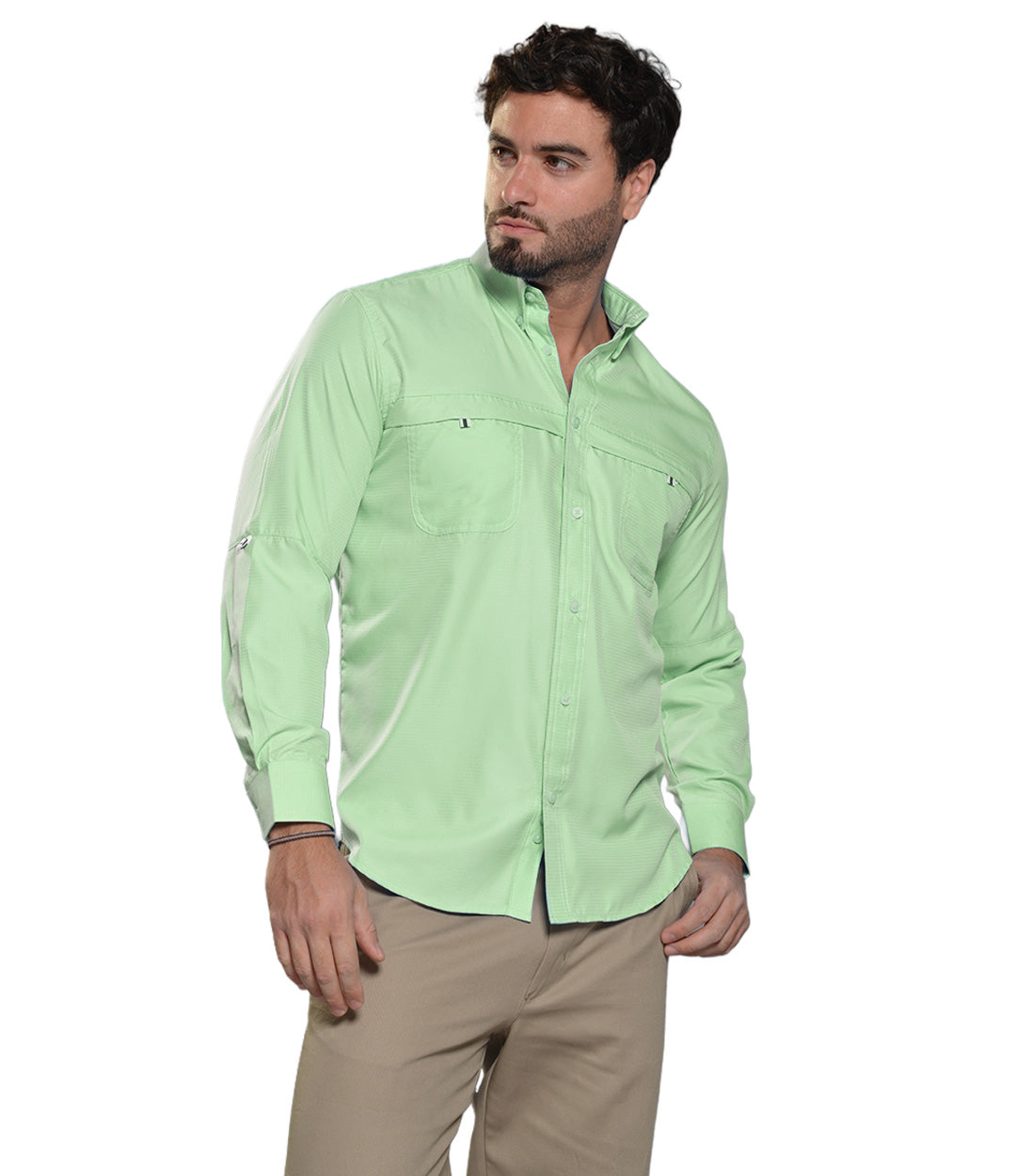 CAMISA PESCADORA MANGA LARGA PZZA