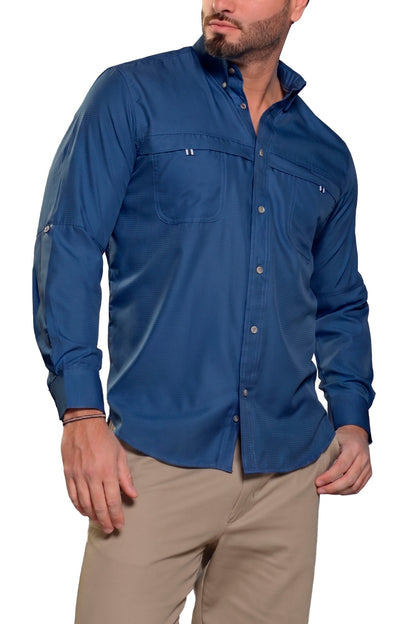 CAMISA PESCADORA MANGA LARGA PZZA
