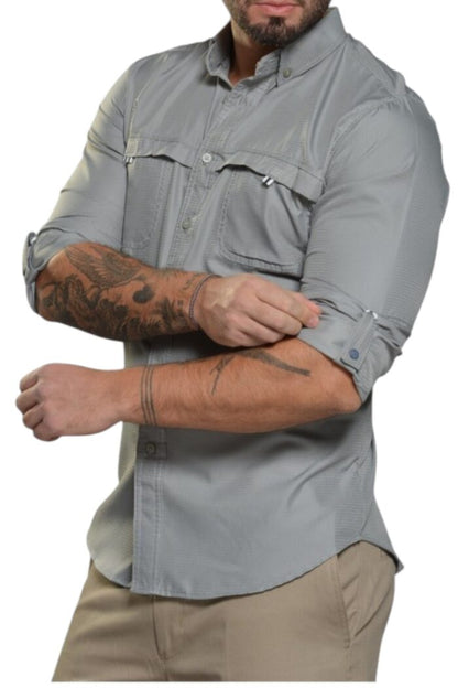 CAMISA PESCADORA MANGA LARGA PZZA