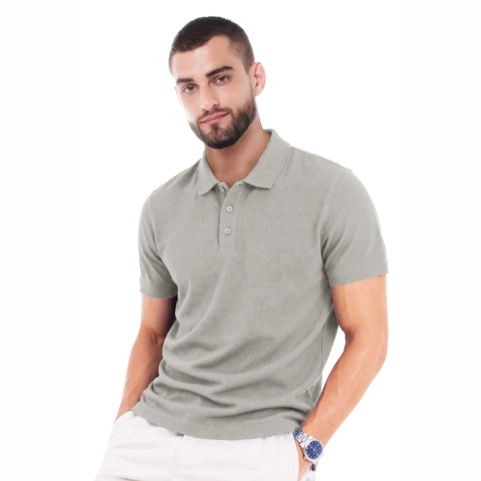 POLO MICRO WAFFLE PLAYERYTEES
