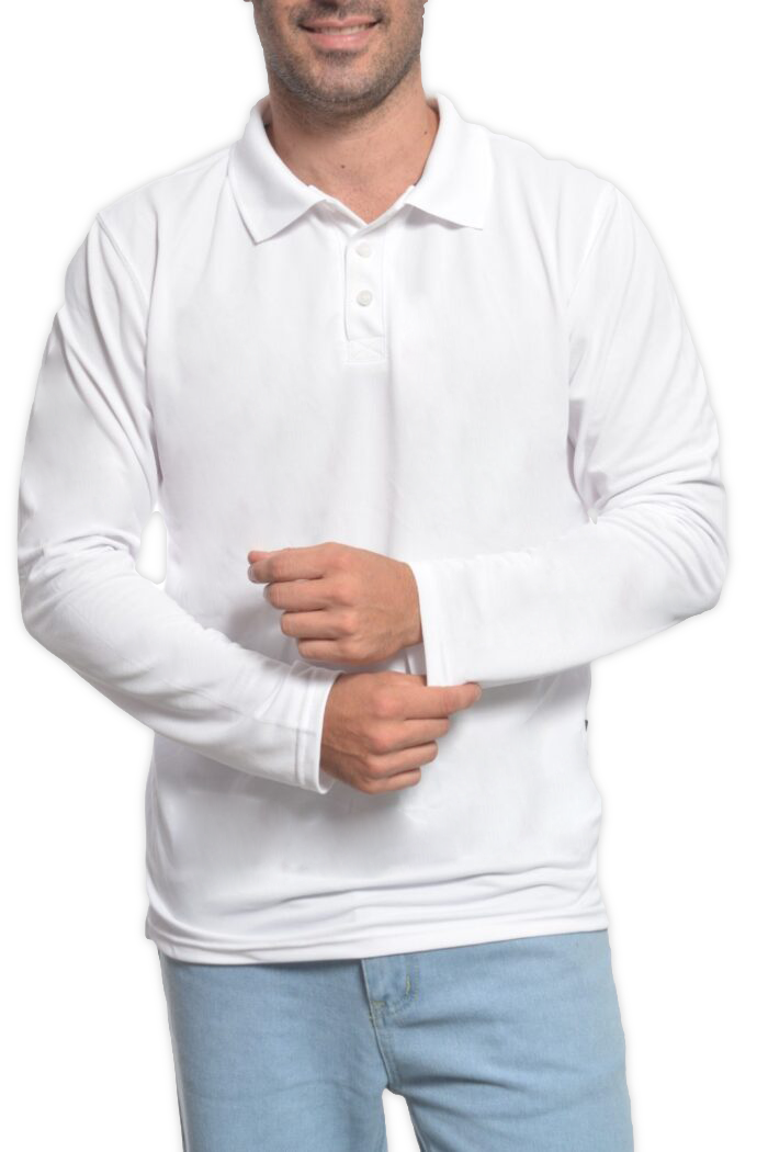 POLO MANGA LARGA PZZA