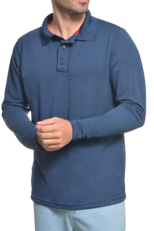 POLO MANGA LARGA PZZA