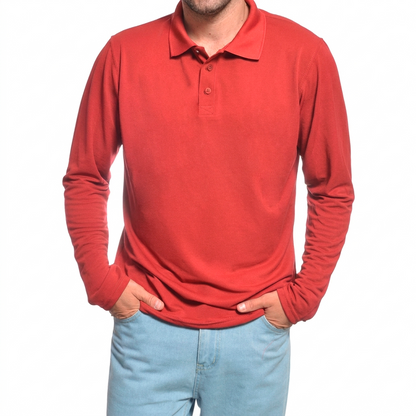 POLO MANGA LARGA PZZA