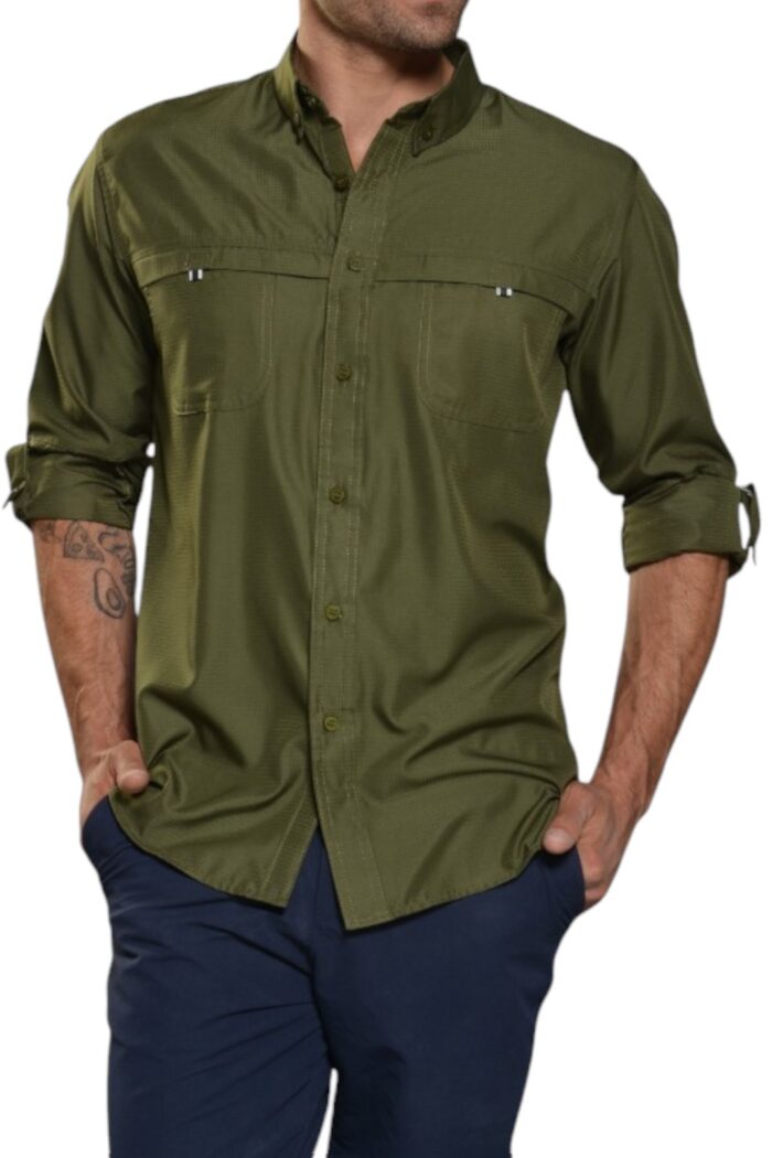 CAMISA PESCADORA MANGA LARGA PZZA