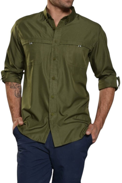 CAMISA PESCADORA MANGA LARGA PZZA