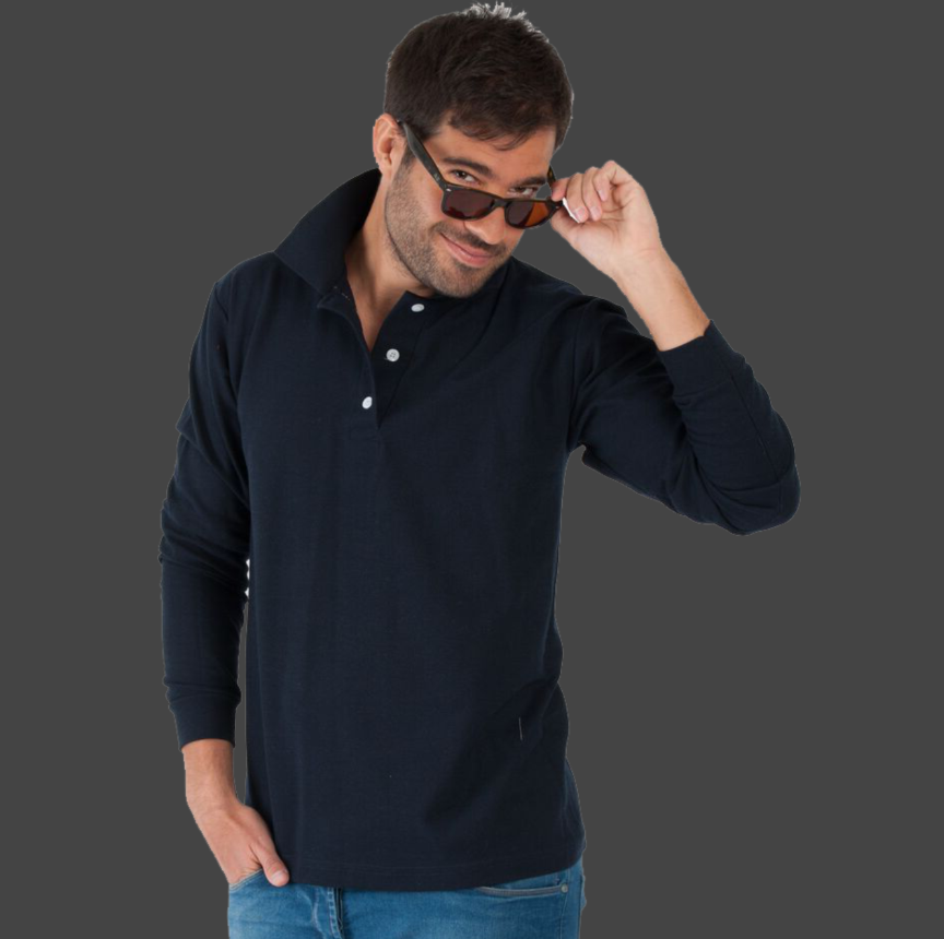 MAXIMA DEPORTIVA POLO MANGA LARGA