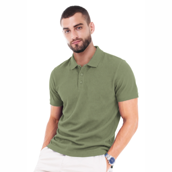 POLO MICRO WAFFLE PLAYERYTEES