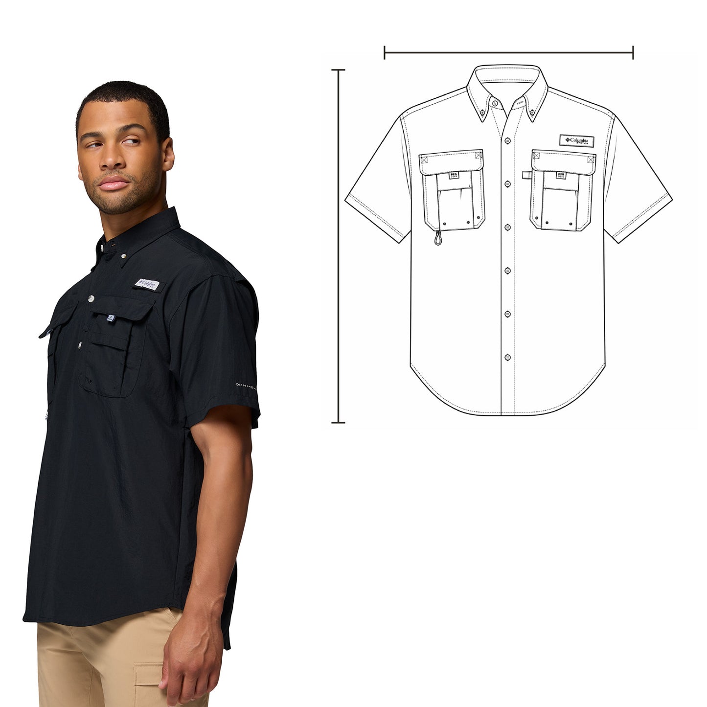 P2 BAHAMA MEN MC NEGRO-SMALL