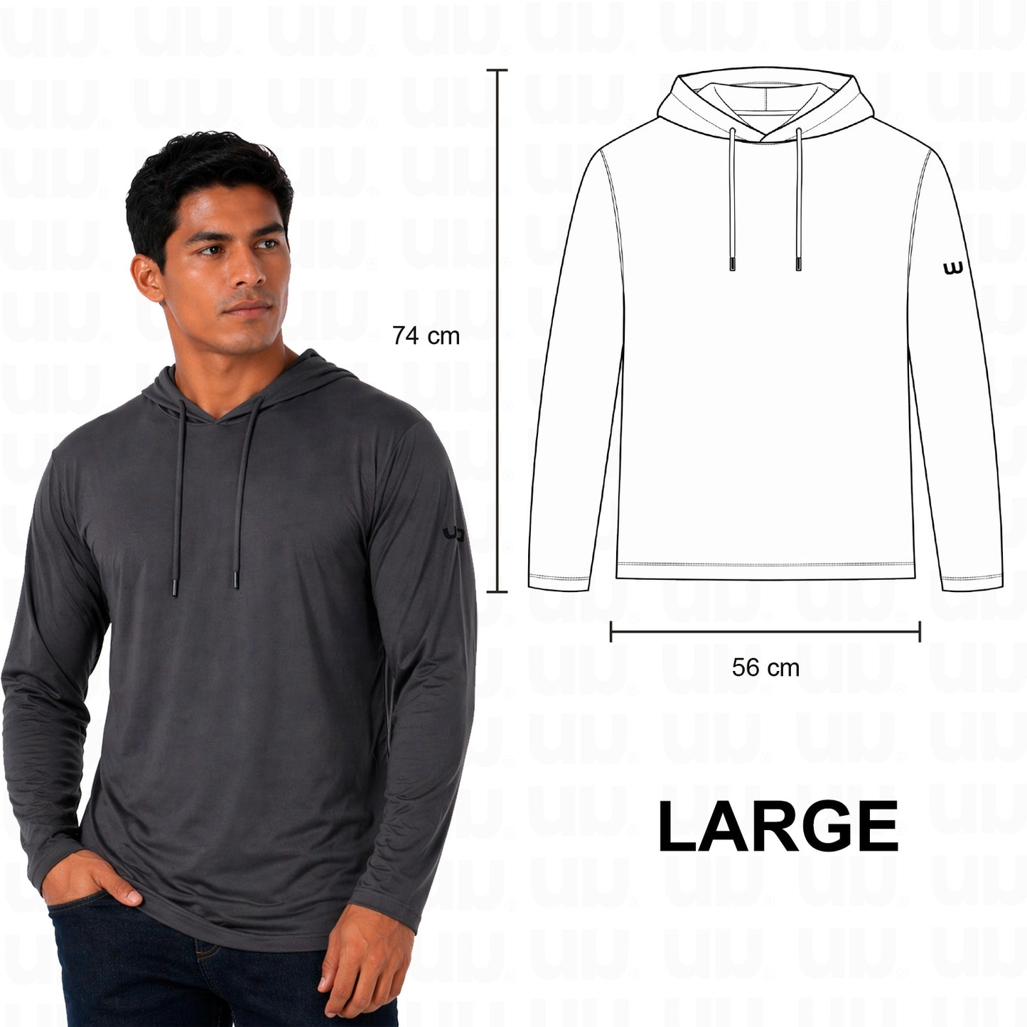 P2 BLIZZARD GRIS-LARGE