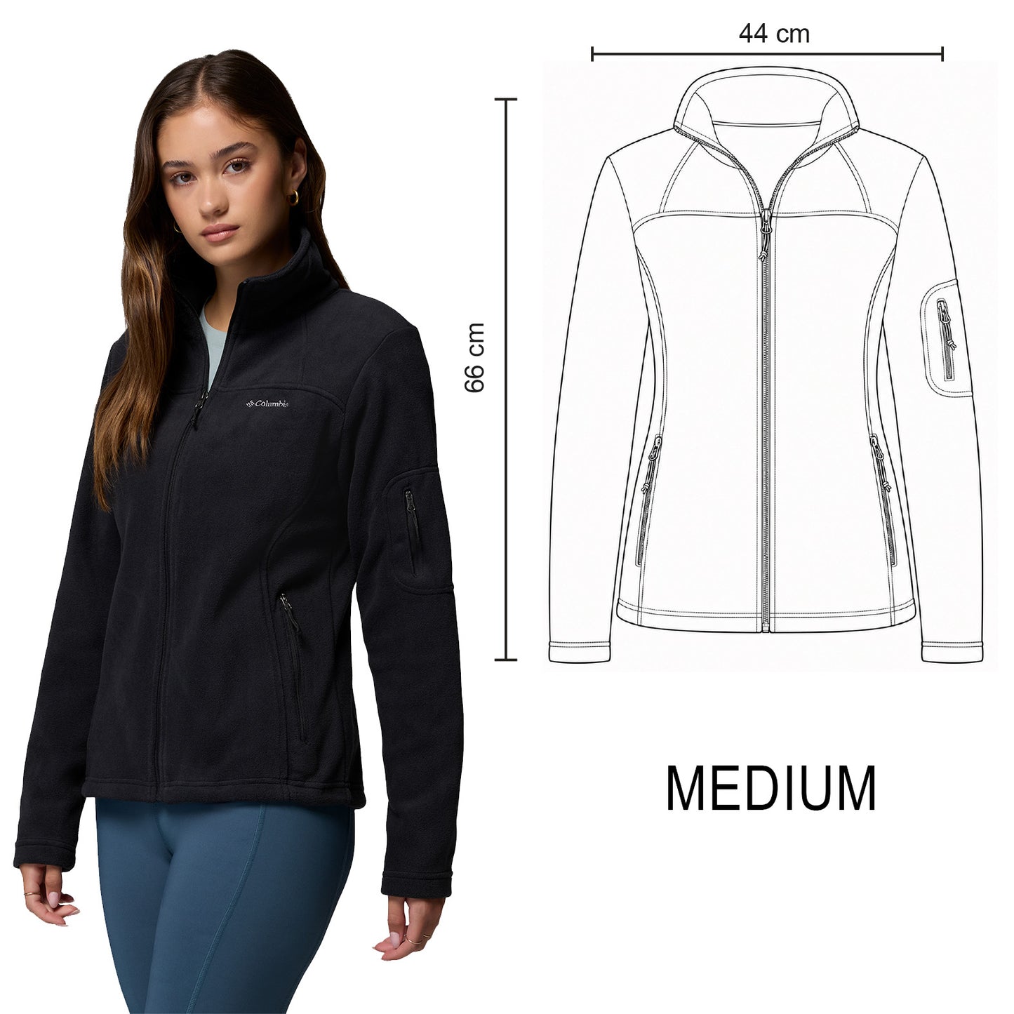 P2 FAST TREK WOMEN NEGRO-MEDIUM
