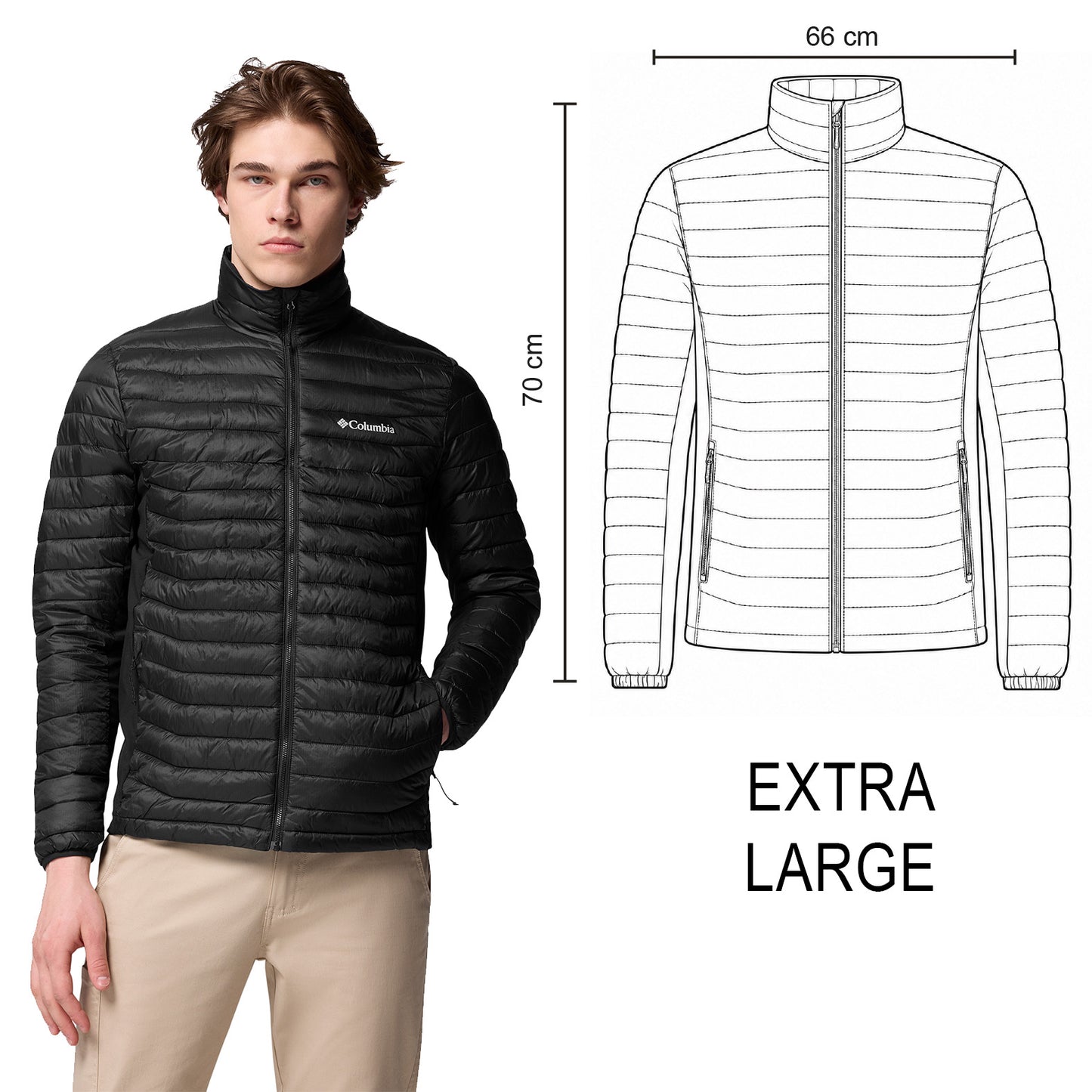 P2 POWDER PASS NEGRO-XL