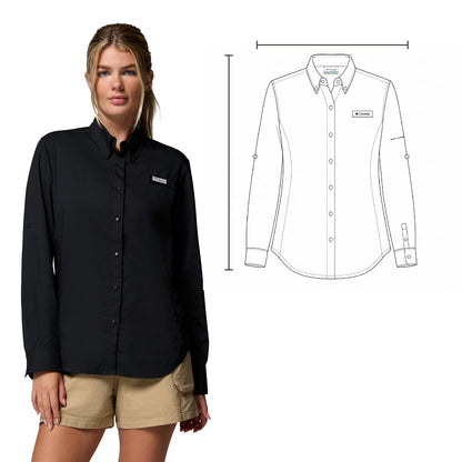 P2 TAMIAMI WOMEN ML NEGRO-LARGE