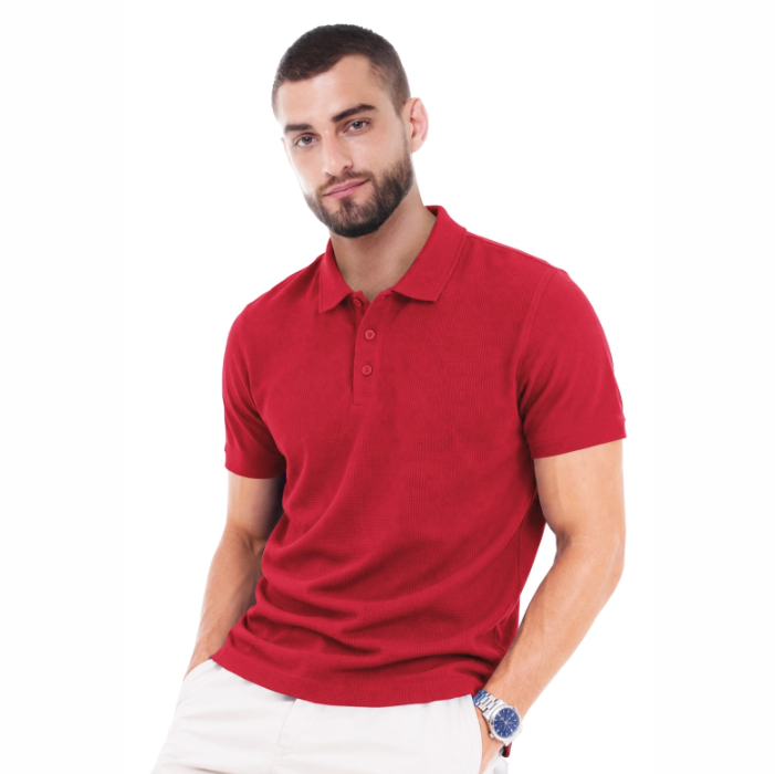 POLO MICRO WAFFLE PLAYERYTEES