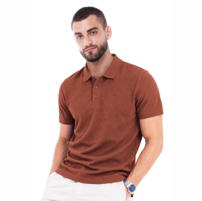 POLO MICRO WAFFLE PLAYERYTEES