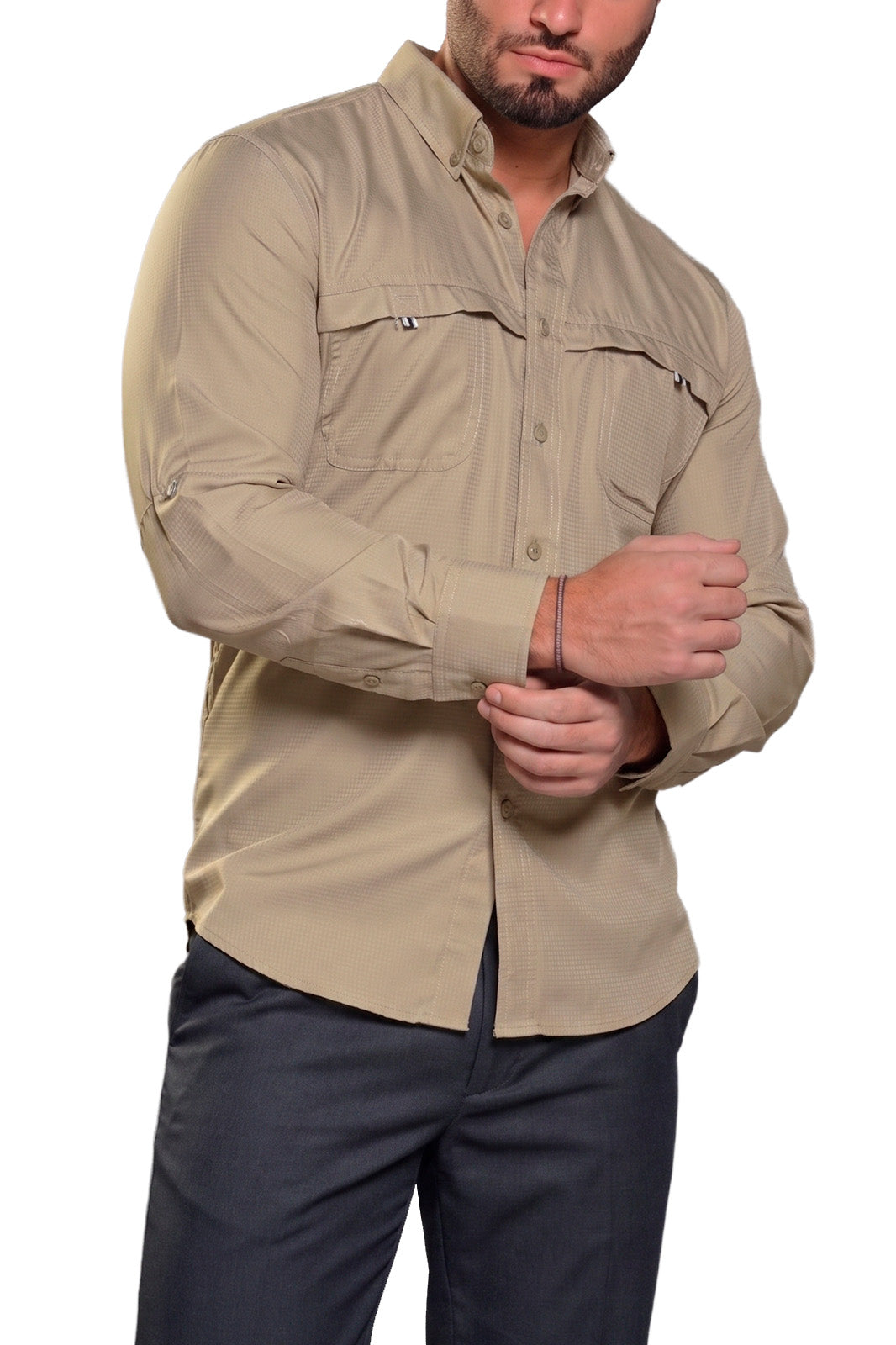 CAMISA PESCADORA MANGA LARGA PZZA