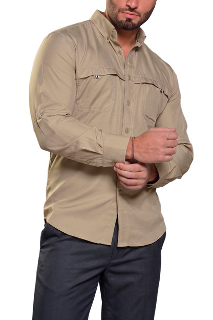 CAMISA PESCADORA MANGA LARGA PZZA