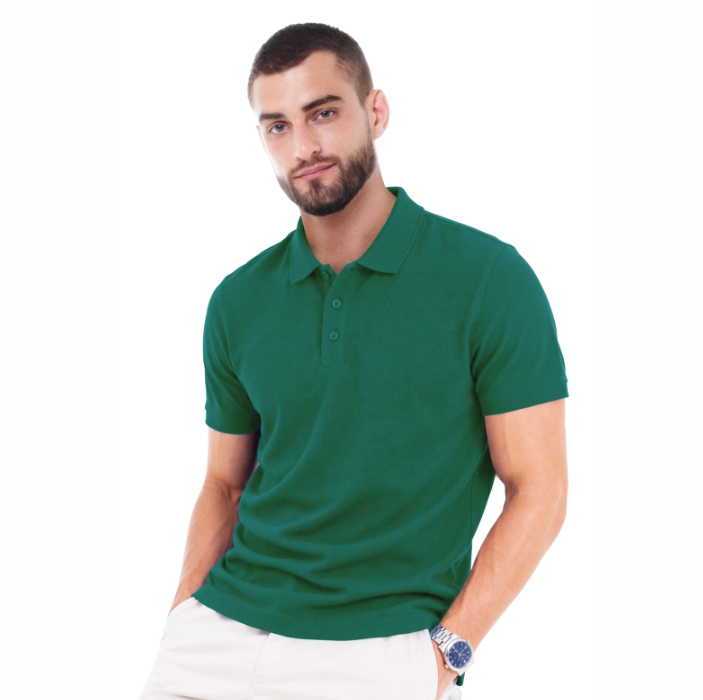 POLO MICRO WAFFLE PLAYERYTEES