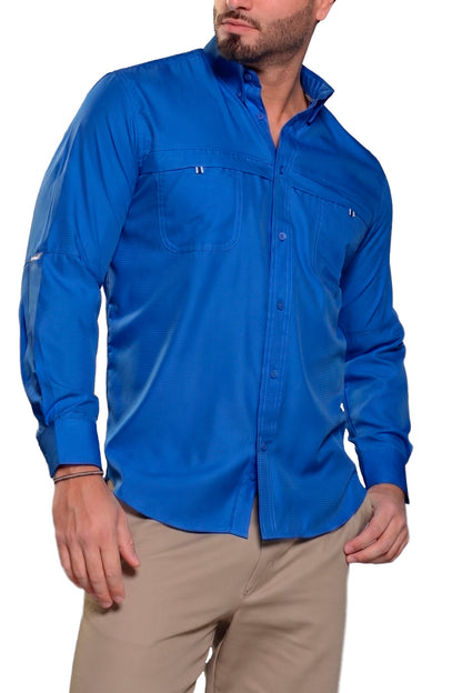 CAMISA PESCADORA MANGA LARGA PZZA